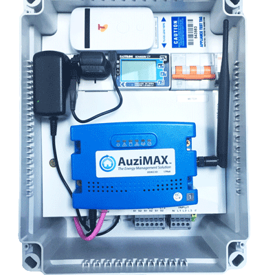 AuziMAX EMS with 4G modem - inside view